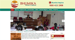 Desktop Screenshot of bhumikawomenscollective.com